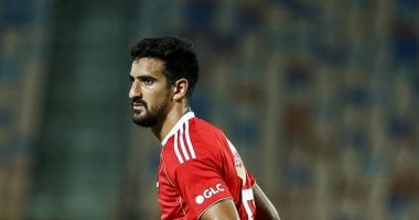 الأهلي يختبر حالة محمد علي بن رمضان قبل مواجهة غزل المحلة