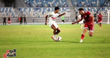 الزمالك يحقق تقدماً مبكراً بهدف بيزيرا في مواجهة مودرن سبورن