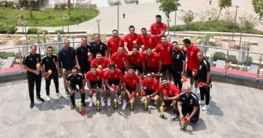 بعثة رجال يد الأهلي تنطلق إلى البوسنة والهرسك لبطولة دولية جديدة