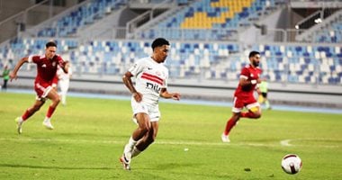 شيكو بانزا يسجل الهدف الثاني للزمالك في مواجهة مودرن سبورت ۲-۰